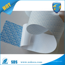 Blue VOID sticker,Tamper evident security VOID label material